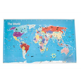 Bee-Bot Mat - World Map 1.2 x 2.1m - Modern Teaching Aids NZ