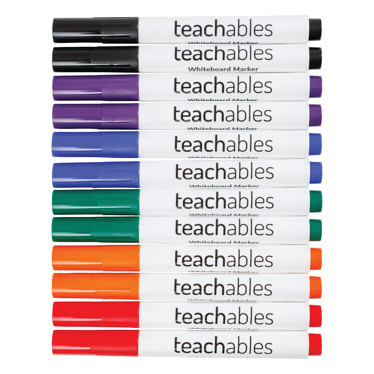 Teachables Magnetic Mini Whiteboards & Chisel Tip Markers Kit
