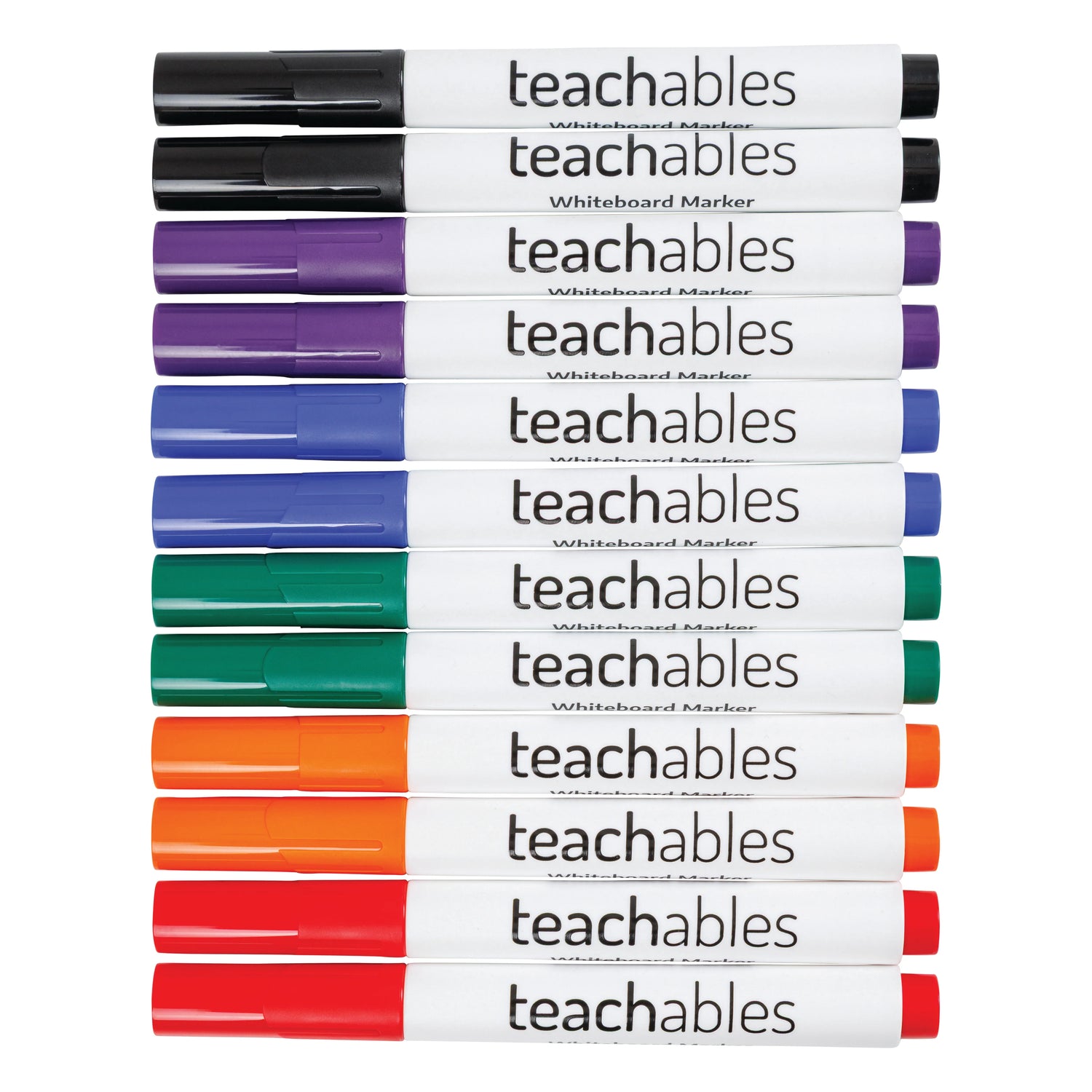 Teachables Magnetic Mini Whiteboards & Chisel Tip Markers Kit