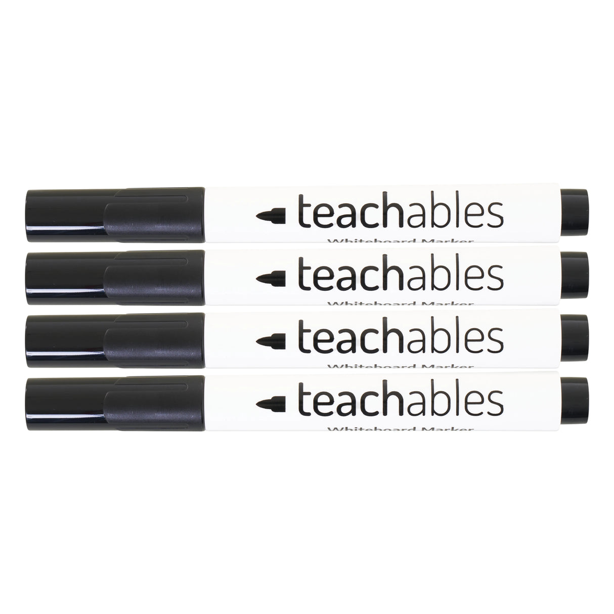 Whiteboard kit with Markers Eraser Cloths - Kit of 4