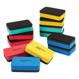 Teachables Magnetic Mini Whiteboards, Black Bullet Tip Markers & Mini Erasers - Kit of 12