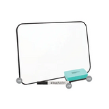 Teachables Magnetic Mini Whiteboards, Black Bullet Tip Markers & Mini Erasers - Kit of 12