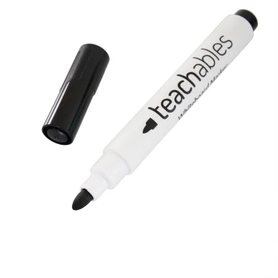 Teachables Magnetic Mini Whiteboards, Bullet Tip Black Markers & Mini Erasers - Kit of 24 - Modern Teaching Aids NZ