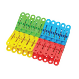 Jumbo Plastic Pegs Pack of 40 - Modern Teaching Aids NZ