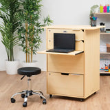 Ergerite - Height Adjustable Stool - 48-62cm Seat Height - Modern Teaching Aids NZ