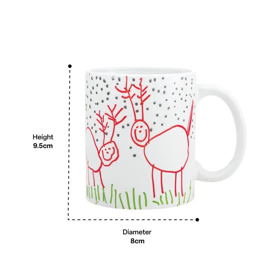 Porcelain Mugs 285 ml - Pack of 12