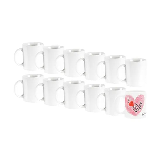 Porcelain Mugs 285ml - Pack of 12