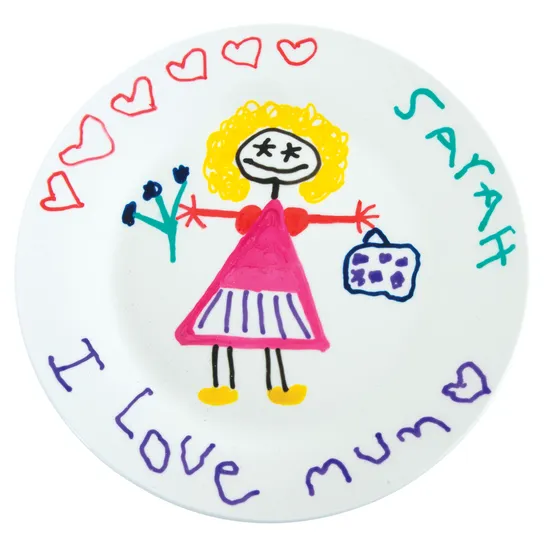 Porcelain Plate & Marker Pack