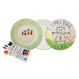 Porcelain Plate & Marker Pack