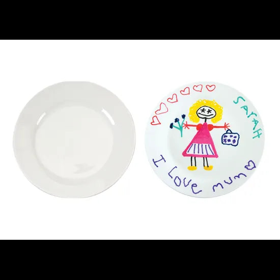 Porcelain Plate 19cm - Modern Teaching Aids NZ