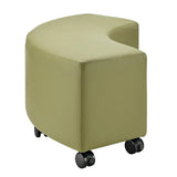 Ergerite Curved Ottoman - Green