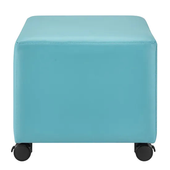 Ergerite Square Ottoman - Blue