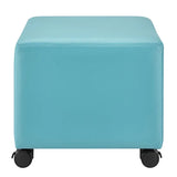 Ergerite Square Ottoman - Blue