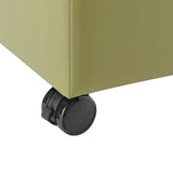 Ergerite Square Ottoman - Green
