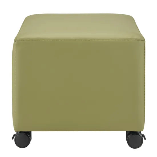 Ergerite Square Ottoman - Green