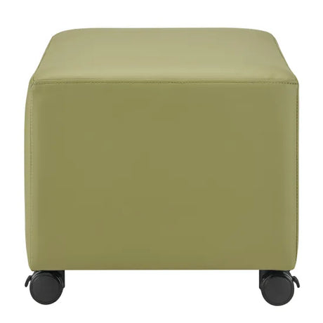 Ergerite Square Ottoman - Green