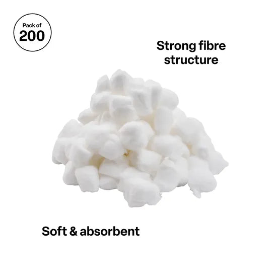 Cotton Wool Balls - Pack of 200 - Modern Teaching Aids NZ