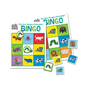 Hungry Caterpillar Bingo & Matching Tin Game - Modern Teaching Aids NZ