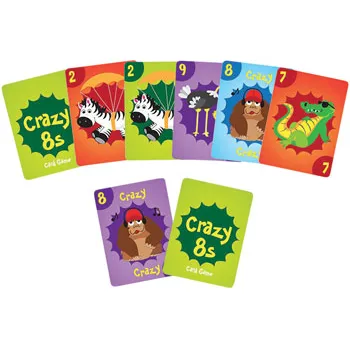 Crazy 8s Card Game - Modern Teaching Aids NZ