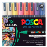 POSCA Marker Bullet - Pack of 16 - Modern Teaching Aids NZ