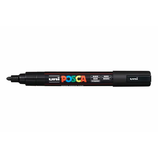 POSCA Marker Assorted Black - Pack of 8 - Modern Teaching Aids NZ