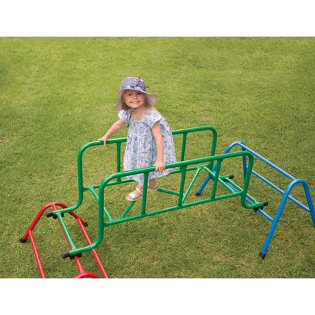 Zig-n-Zag Crosser Aluminium Climbing Frame - Modern Teaching Aids NZ