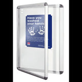 Noticecase Snap Frame A2 Silver Finish - Modern Teaching Aids NZ