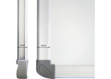 Visionchart Magnetic Porcelain Mobile Whiteboard – 180 x 120 cm