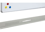 Visionchart Magnetic Porcelain Mobile Whiteboard – 180 x 120 cm