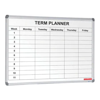School Planner Whiteboard 1 Term - Modern Teaching Aids NZ