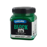 Derivan Block Printing Ink, Green Deep - 250ml - Modern Teaching Aids NZ