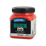Derivan Block Printing Ink, Orange - 250ml - Modern Teaching Aids NZ