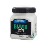 Derivan Block Printing Ink, White - 250ml - Modern Teaching Aids NZ