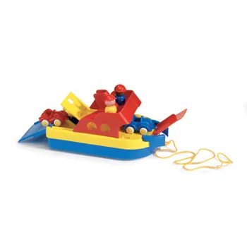 Viking Toys - Ferry Boat with 2 Cars and 2 figures - Modern Teaching Aids NZ