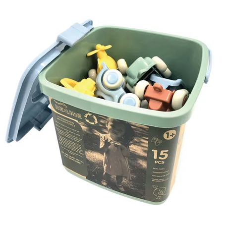 Viking Toys Reline Chubbies Bucket Set 15 pcs - Modern Teaching Aids NZ