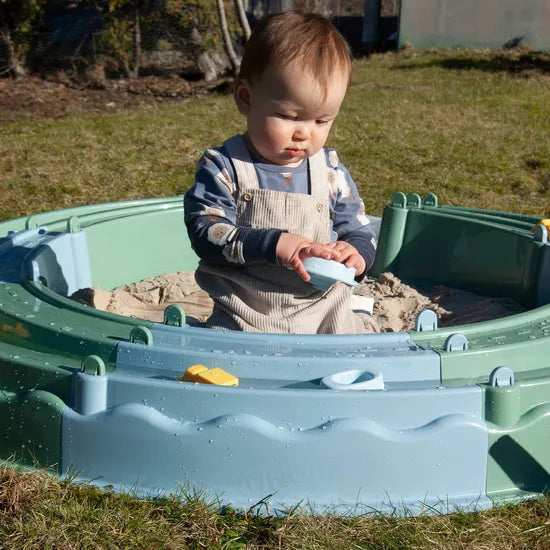 Viking Toys - Reline Sandpit with 2 Boats + 2 Cars - Modern Teaching Aids NZ
