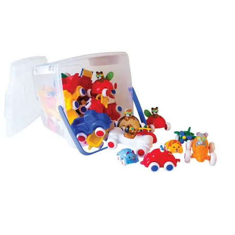 VikingToys - Mixed Bucket of Vehicles 30 Piecess - Modern Teaching Aids NZ