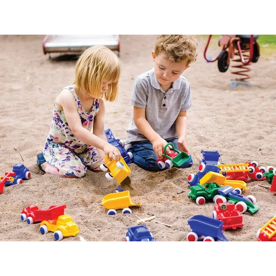 Viking - Jumbo Trucks & Chubbies Toy Bucket of 30 - Modern Teaching Aids NZ