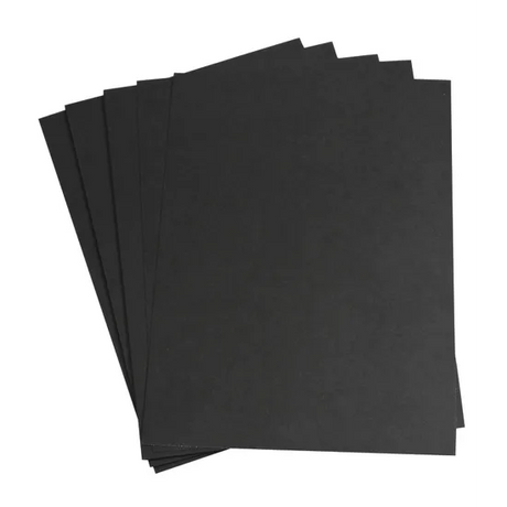 Black Cardboard A3 220gsm - Pack of 100 - Modern Teaching Aids NZ