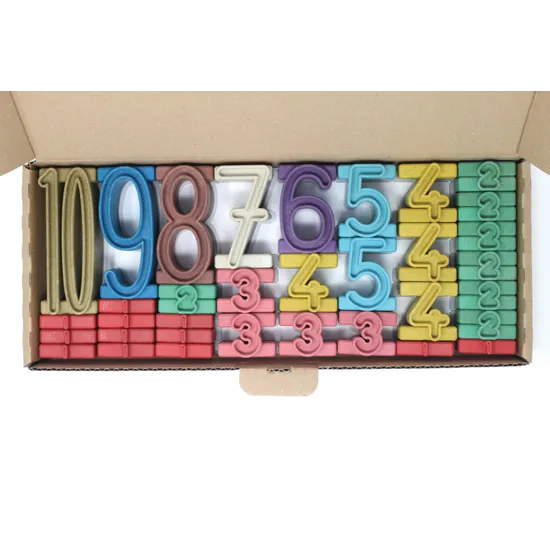 Tower Numbers - Set of 34  - RE-Wood® - Modern Teaching Aids NZ