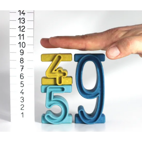 Tower Numbers - Set of 34  - RE-Wood® - Modern Teaching Aids NZ