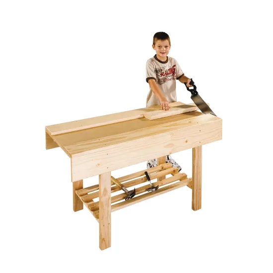 Workbench Complete with Vice - Wooden