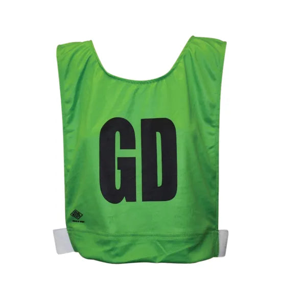 Netball Bibs Senior - Fluoro Green & Black - Modern Teaching Aids NZ