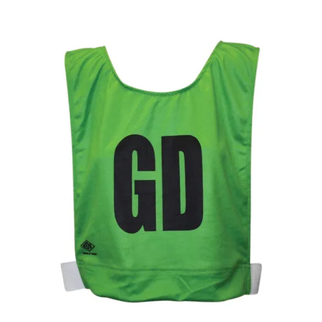 Netball Bibs Senior - Fluoro Green & Black - Modern Teaching Aids NZ