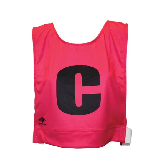 Netball Bibs Senior - Fluoro Pink & Black - Modern Teaching Aids NZ