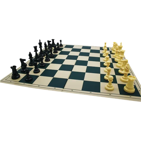 Tournament Standard Chess Set & Bag - Modern Teaching Aids NZ