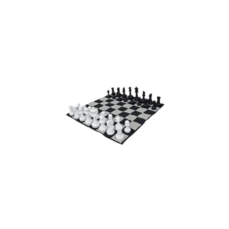 Giant Plastic Chess Set & Mat 40cm - Modern Teaching Aids NZ