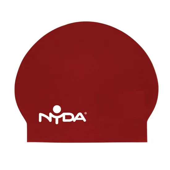 NYDA Swim Cap - Maroon - Modern Teaching Aids NZ