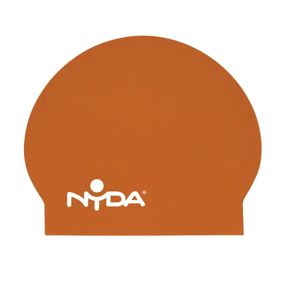 NYDA Swim Cap - Orange - Modern Teaching Aids NZ