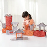Weplay Construction Tiles - 64 Pieces - Modern Teaching Aids NZ